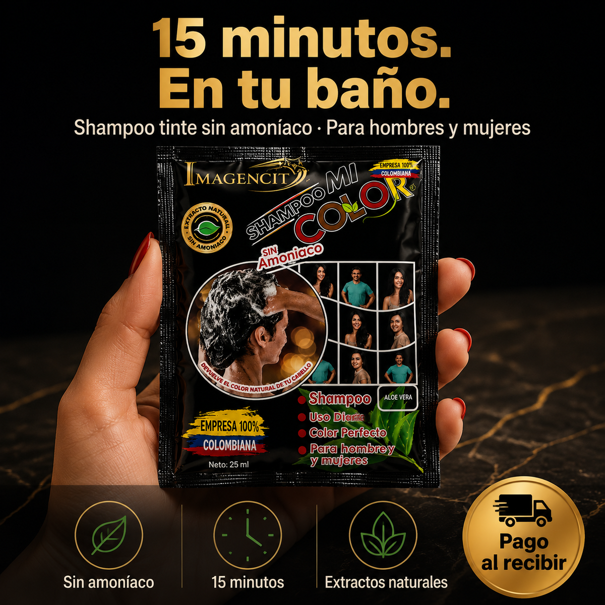 CUBRE CANAS INSTANTANEO NATURAL 3 EN 1 — vista 1