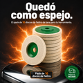 Disco Pulidor® Discos fieltro lana x 10 - 32443 — vista 1