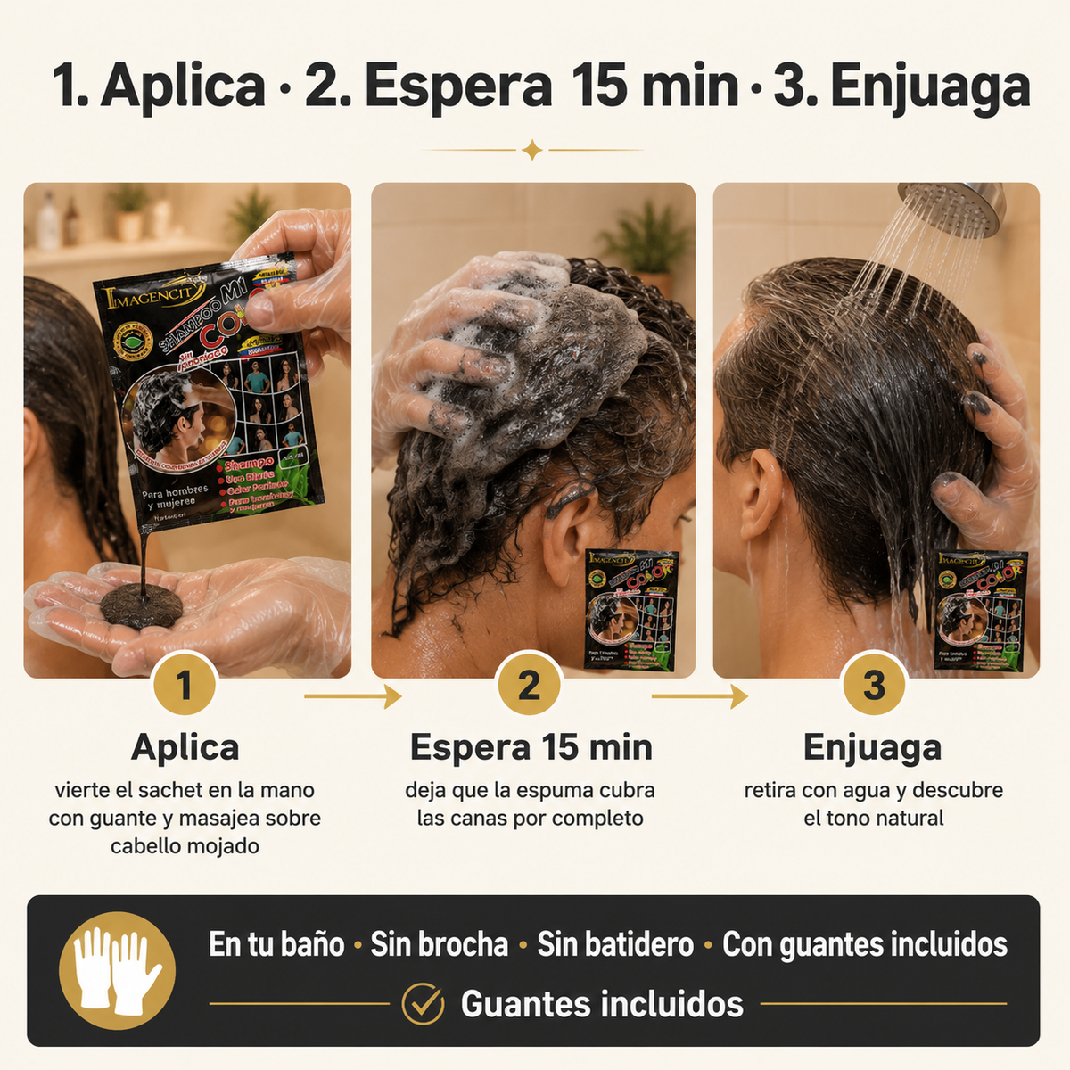 CUBRE CANAS INSTANTANEO NATURAL 3 EN 1 — vista 4