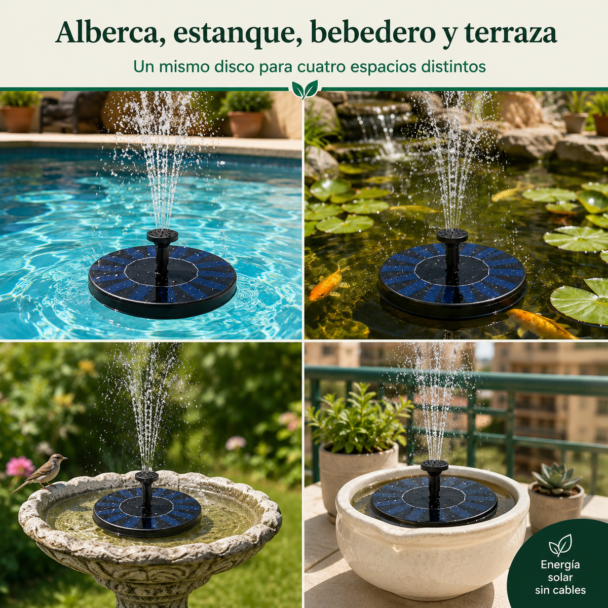 FUENTE DE AGUA ENERGIA SOLAR -id21613 — vista 5