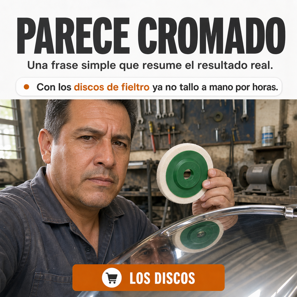 Disco Pulidor® Discos fieltro lana x 10 - 32443 — vista 6