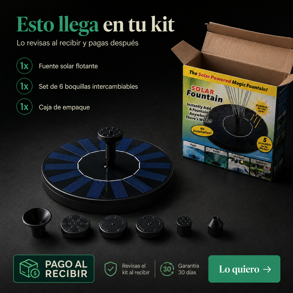 FUENTE DE AGUA ENERGIA SOLAR -id21613 — vista 7